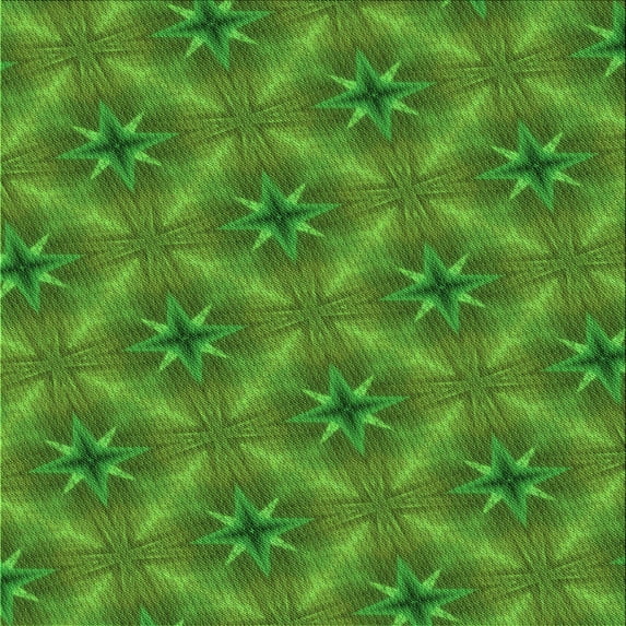 Ahgly Company Machine Washable Indoor Square Transitional Green Apple Green Area Rugs, 4' Square