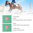 thumbnail image 4 of Equestrian Training Flag, Soft Wear Horse Riding Signal Flag Vibrant Eyes Catching Colors Equestrian Sports Flag For Outdoor Horse Riding 2pcs, 4 of 7