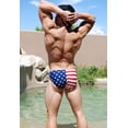 thumbnail image 5 of NEPTIO Men's American Flag Stars & Stripes Swimsuit Bikini Flag Print, 5 of 5