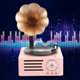 thumbnail image 1 of Retro Mini Fonógrafo Inalámbrico Bluetooth Reproductor De Música En Forma De Trompeta Subwoofer Radio Minnieouse EL017220-02, 1 of 5