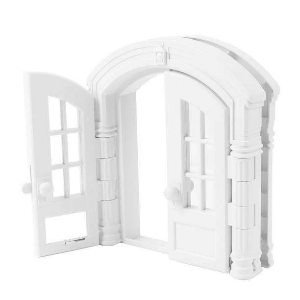 Dog door clearance through two doors