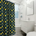 College Covers NCAA Licensed Shower Curtain, 72" x 70" - Walmart.com