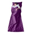 thumbnail image 1 of fashionhome Sac de Couchage Simple Hôtel Pliable Randonnée Léger Camping Double, 1 of 9
