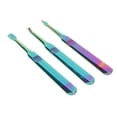 thumbnail image 1 of Fourchette d'Élimination de la Peau Morte, Racleur à Cuticules Professionnel en Acier Inoxydable pour Ongles, 1 of 8