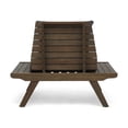 thumbnail image 3 of Noble House Sedona 4 Piece Outdoor Acacia Wood Conversation Set in Gray, 3 of 10