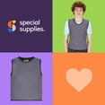 thumbnail image 5 of Special Supplies Sensory Compression Vest Deep Pressure Comfort (Grey, Large), 5 of 5