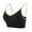 Black, variant on Babysbule Bras for Women Clearance Women's Ruched Sports Bras Padded Workout Tops Medium Support Crop Tops