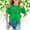 Z2-Green, variant on T Shirts for Girls St Patricks Day Short Sleeve T Shirts Trendy Graphic Print Crew Neck Blouse Tops T-Shirts Toddler To Big Kid Black,140(8-9 Years)