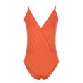 thumbnail image 4 of Conjunto de mono sólido sin mangas con cuello en V de verano Sexy para mujer a la moda + conjunto de falda con estampado Froral Wmkox8yi  bvn3191, 4 of 9