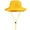 Gold, variant on Wide Brim Hiking Fishing Safari Boonie Bucket Hats 100% Cotton UV Sun Protection For Men Women Outdoor Activities L/XL Gold