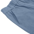 thumbnail image 5 of AINIYS Boys Sports Cargo Pants Elastic Waist Comfy Lightweight Joggers with Side Pockets Twill for Outdoor Activities Ages 4-13 Blue 4 Years, 5 of 5