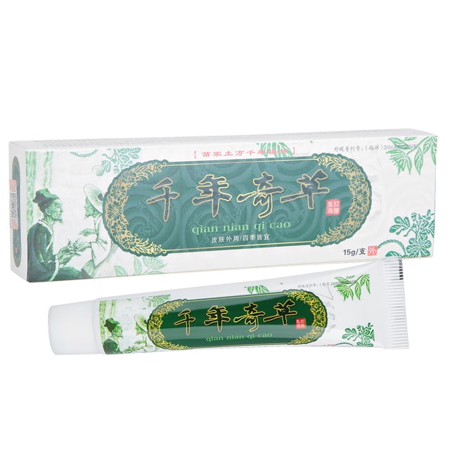15 g de crema antipicazón a base de hierbas Ungüento antibacteriano para dermatitis y eczema, cuidado de la piel corporal