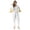 White, variant on TBKOMH Christmas Onesie Hooded Pajama Plush Jumpsuit Candy Cane Print Costume Long Sleeve Full Body One Piece Loungewear for Adult Cozy Flannel Holiday Sleep Brown L