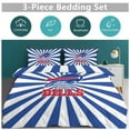 thumbnail image 6 of Buffalo Sports Duvet Cover Set Bedding Set 3pcs Football Microfiber Bedding Set Cover with 1 Duvet Cover and 2 Pillowcases for Fans (No Duvet Core) 90"x90", 6 of 6