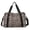 brown, variant on Women's Leopard Print Travel Duffel Bag – Lightweight Weekender Overnight Tote with Adjustable Shoulder Strap for Gym, Yoga, Workouts, Weekend Trips & Travel