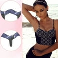 thumbnail image 5 of GIXUSIL 6 Colors Zigzag Shark Tooth Hair Comb Headbands Wrapped Cloth Hard Hairbands Wave Shape Plastic Hair Band Hair Accessory for Women Girls(Chic Pattern), 5 of 8