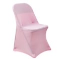 thumbnail image 1 of Fundas para sillas, fundas para sillas plegables para sala de estar, fundas para sillas extraíbles para fiestas, banquetes, bodas, hoteles Fundas elásticas para sillas rosa), 1 of 5