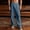 (Casual 52)Blue, variant on Mens Summer Pants Fashion Trousers Casual Solid Color Loose Straight Leg Waisted Pocket Full Length Pants