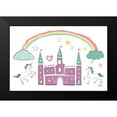 thumbnail image 2 of Averinos, Melissa 18x13 Black Modern Framed Museum Art Print Titled - Rainbow Dream IV, 2 of 5