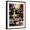 Black Frame, variant on Art.com Jazz Night Out Stretched Canvas Print Wall Art by Brent Heighton, 24" x 32"