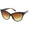 thumbnail image 3 of zeroUV - Women's Mod Oversize Horn Rimmed Cat Eye Sunglasses 52mm - 52mm, 3 of 5