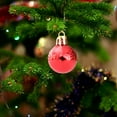 thumbnail image 4 of Farfi 24pcs / caja Bola de Navidad Bola de navidad Superficie electroplastia Exquisita plástico ligero brillo Ligero Decoración de Navidad Colgando bolas para la fiesta Farfi 21078776, 4 of 6