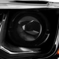 thumbnail image 6 of AKKON - Fits 2017-2021 Jeep Grand Cherokee SUV [Halogen Type] Projector Black Interior Headlights Pair Driver + Passenger, 6 of 7