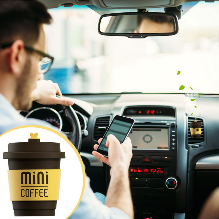 bbdd Mini Cafe Car Air Freshener, Cute Car Interior Decoration