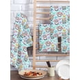 thumbnail image 2 of Easter Gnomes Eggs Kitchen Dish Towels for Drying Dishes Set of 2, Bunny Ears Spring Flowers Country Blue Waffle Weave Microfiber Hand Tea Bathroom Towels Quick Dry & Absorbent Towel 15.7x23.6, 2 of 7