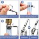 thumbnail image 3 of Kit de abrazaderas para manguera Vesmikit, 215 piezas, acero inoxidable, 6-63 mm, 3 of 7