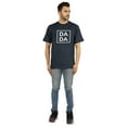 thumbnail image 5 of Inkmeso Men's Graphic Printed Da Da Quotes First Time Daddy Tshirt Cotton Jersey Tee, 5 of 7