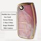 thumbnail image 3 of Funda para llavero de TPU suave de mármol rosa ZHAOCHENG para llaves VW llavero remoto 3 botones, 3 of 5
