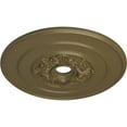 thumbnail image 3 of Ekena Millwork 26"OD x 3 1/8"ID x 1 1/2"P Traditional with Acanthus Leaves Ceiling Medallion (Fits Canopies up to 4 1/4"), Hand-Painted Mississippi Mud, 3 of 5