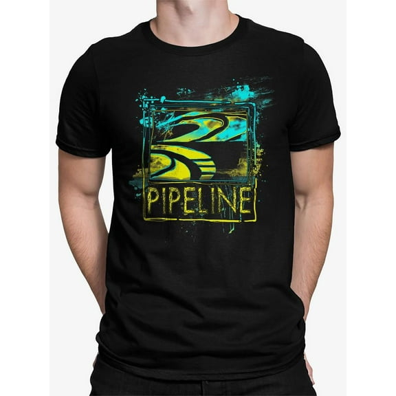 Pipeline Stylish Surf Graphic - T-shirt Men's
