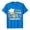 1-Blue255, variant on Wxolcjlv Girls Casual Graduation T-Shirt Party Letter Print Round Neck Short Sleeve Tee, Szies 2-13