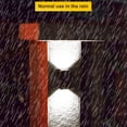 thumbnail image 6 of Solar Wall Lights Outdoor Up and Down, IP65 Waterproof Modern Black Sconce for Porch Garden Patio Garage, 2 Pack, 6 of 9
