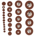 thumbnail image 2 of AMONIDA 28-piece Saxophone Pad Replacement Set Of Multi-size Saxophone Leather Pads For, 2 of 8