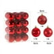 thumbnail image 5 of Juego de 24 bolas de Navidad de 6 cm con adornos navideños, esferas navideñas, colgantes para árbol de Navidad, accesorios de decoración navideña, 5 of 5