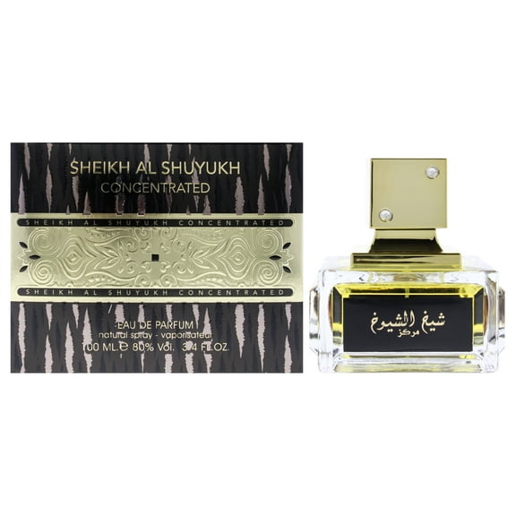 Lattafa Sheikh Al Shuyukh Concentrated , 3.4 oz EDP Spray