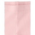 thumbnail image 2 of The Children's Place Baby And Toddler Girls Ribbed Lettuce Leggings, Sizes 6M-5T, 2 of 4