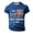 A19-Blue, variant on 250th Anniversary US Shirt, America 250 Anniversary Shirts,United States 250 Years Since 1776 2026,Crew Neck Tshirt for Men #18
