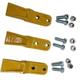 thumbnail image 3 of HILABEE Mini Excavator Attachments Bolt on Tooth Easy to Install Fittings Side Teeth Bucket Teeth, 3 of 9