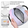 thumbnail image 3 of Easygdp Rainbow Bolsa de Almuerzo Insulada Grande, Forro de Aluminio, Diseño Espacioso, a Prueba de Fugas, Ideal para Trabajo, Picnics, Viajes y Actividades al Aire Libre, 3 of 6