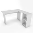 thumbnail image 1 of Escritorio Esquinero Home Office Ejecutivo Estudiante Blanco Muebles Disegno Fonteé ESC-004, 1 of 3