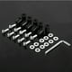 thumbnail image 1 of Destornillador 10pcs 5mm/0.20in motocicleta parabrisas perno tornillo Kit (plata) Sywqhk Accesorios para autos y motos, 1 of 8