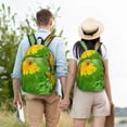 thumbnail image 5 of KLL Bees Pollinates A Yellow Dandelion Print Travel Laptop Backpack - College Backpack Business Work Bag Nurse Bag Casual Daypack for Weekender Business Hiking -Small, 5 of 6