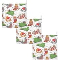 thumbnail image 7 of SKYSONIC Christmas Cat Baby Muslin Washcloths Face Towel, 3 PCS Hand Drawn Burp Cloths Cotton Wipes Infant Wash Cloth for Newborn Boys Girls 12"x12", 7 of 7