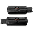 thumbnail image 2 of Krator Black Skull Foot Pegs Compatible with Yamaha VMAX - 2009-2017 (Front Only), 2 of 3