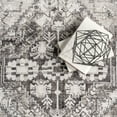 thumbnail image 6 of nuLOOM Elisabeth Medallion Machine Washable Area Rug, 6' 7" x 9', Grey, 6 of 9