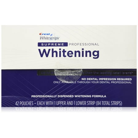 Crest Whitestrips Supreme Professional Whitening 84